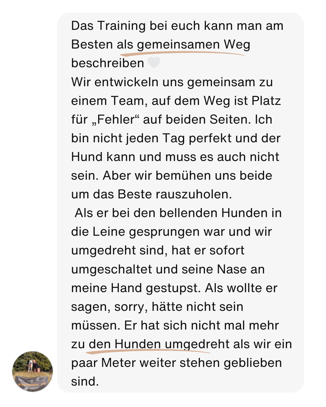 Better Together Testimonial