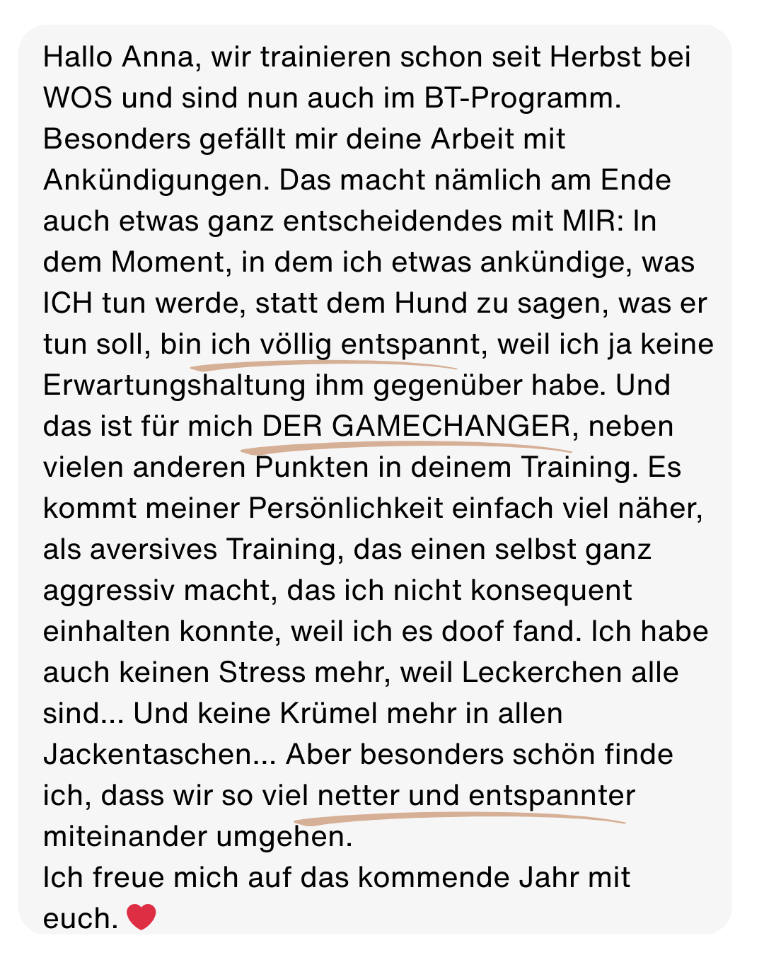 Better Together Testimonial