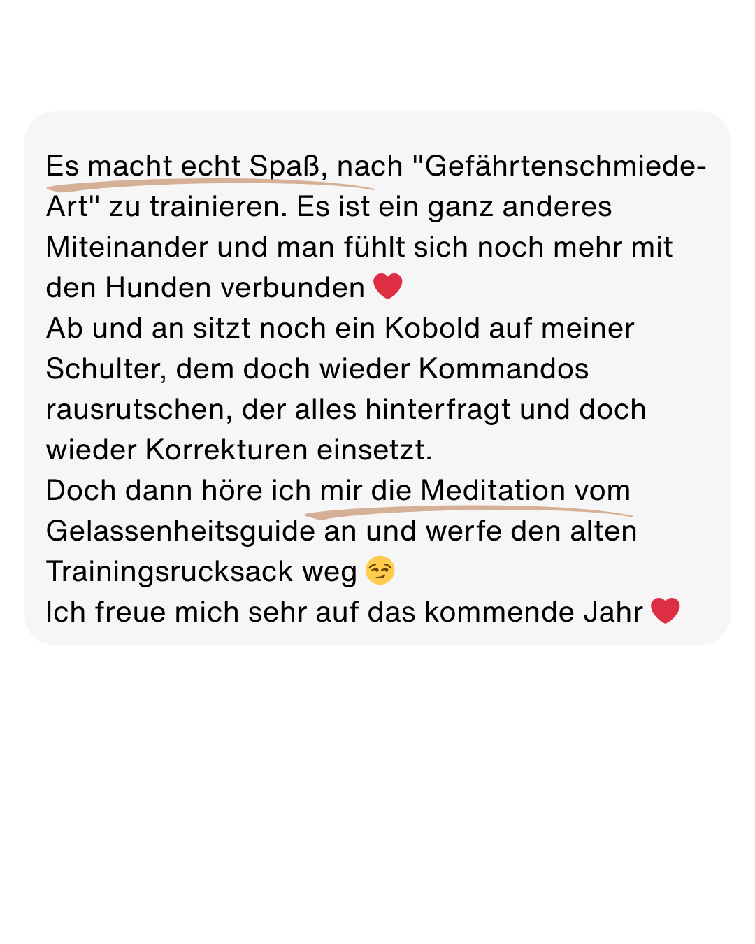 Better Together Testimonial