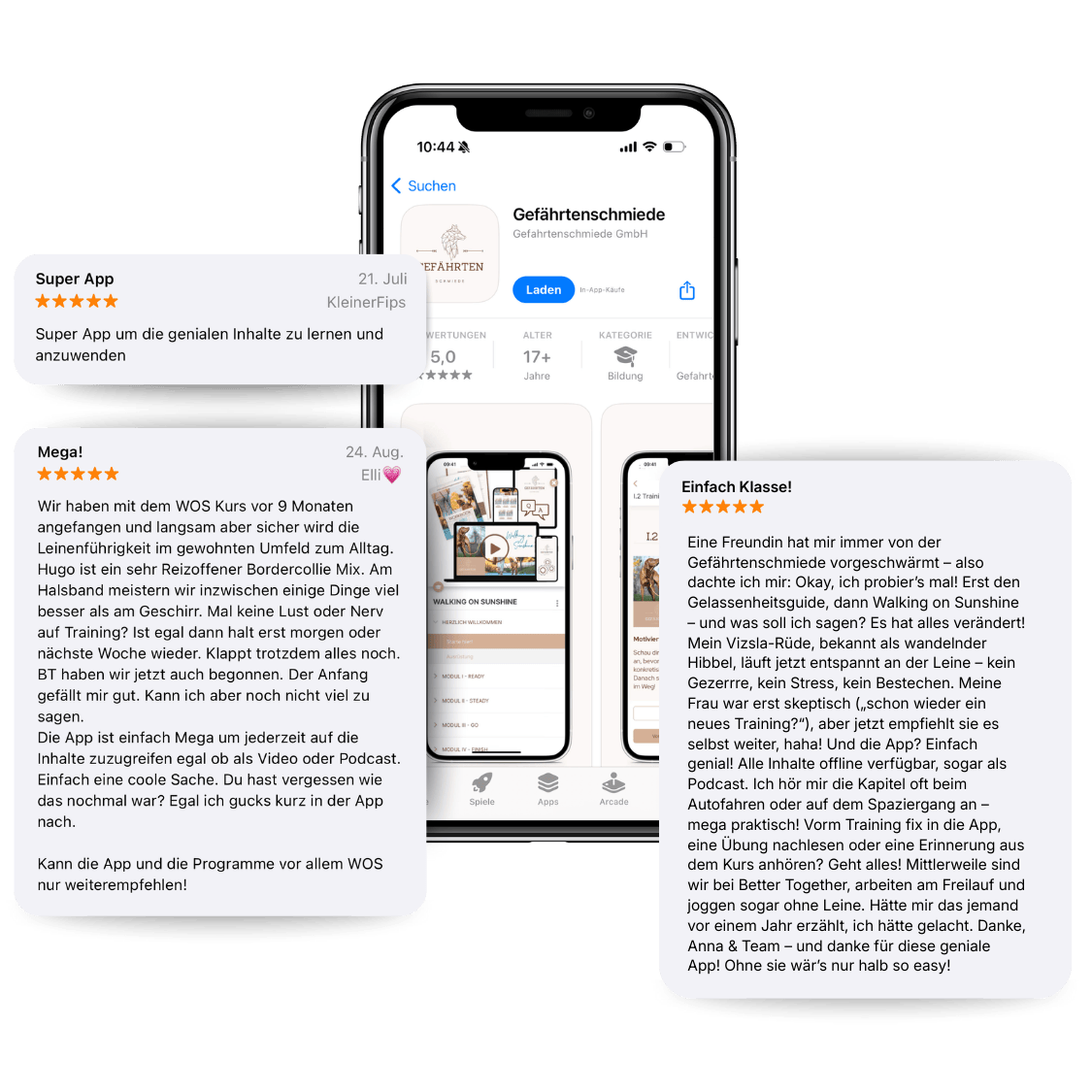 AppStore Testimonials