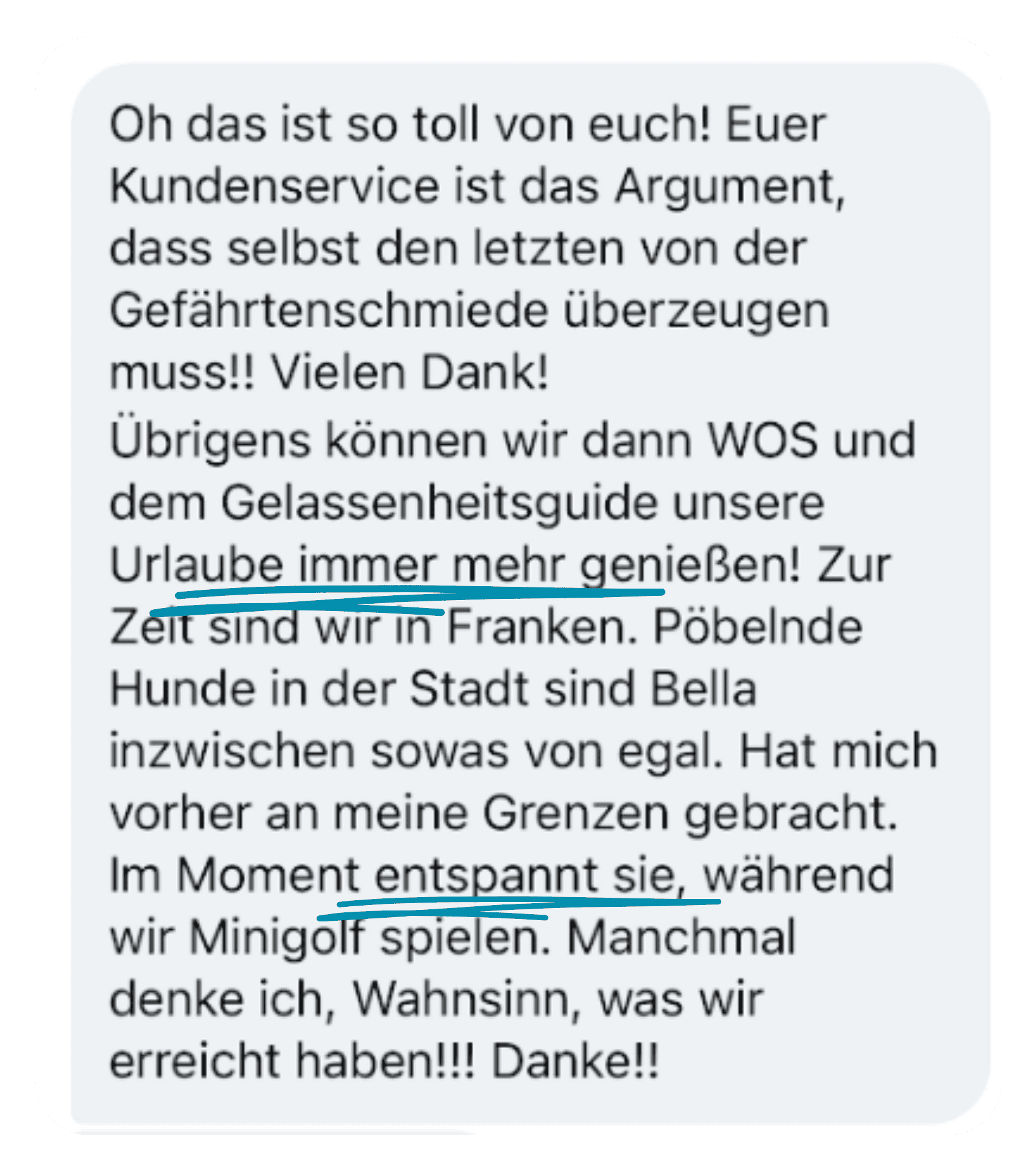Kundenfeedback
